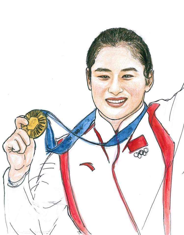 享受胜利喜悦！奥运健儿庆祝夺金的简单介绍