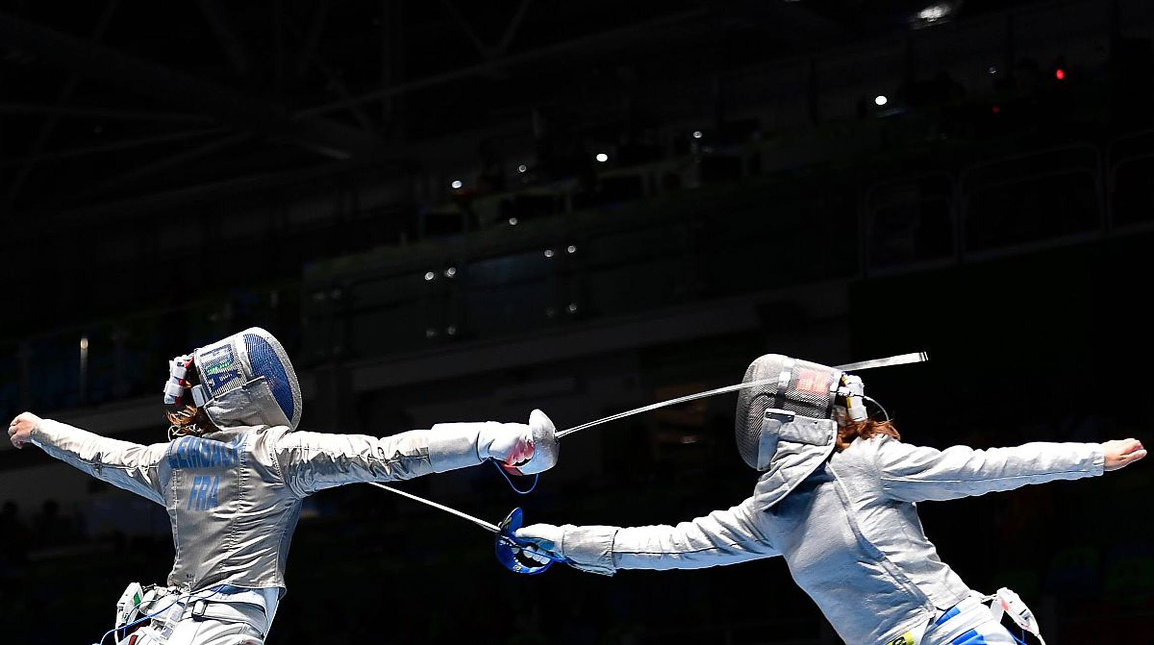 乌克兰选手在击剑比赛中表现优异